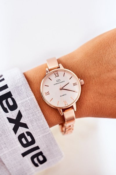 Urmăriți pe brățară Giorgio și Dario Rose Gold