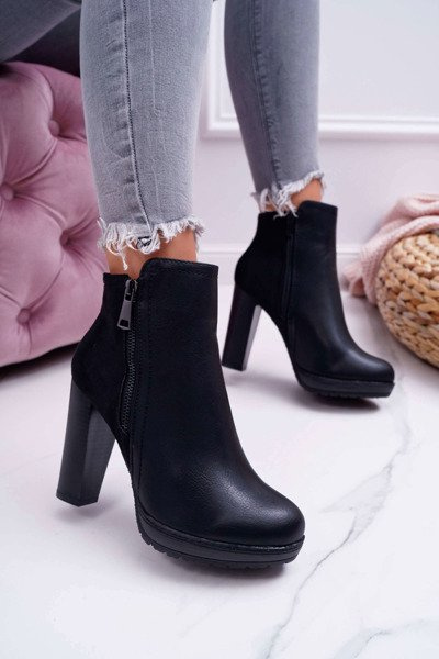 Women's Stiletto Boots Black Malma