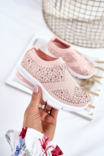 Sportcipő Gyermek cirkóniával Pink Linda