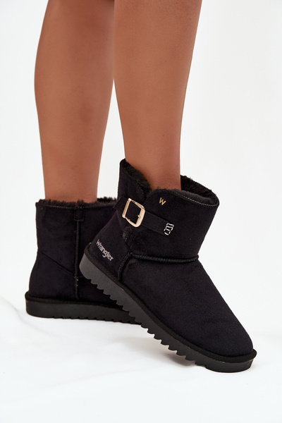 Női Hócsizma Csattal Wrangler 20253091.25Y Fekete