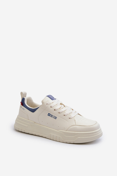 Baskets pour hommes avec système de mousse à mémoire de forme Big Star NN174150 beige clair