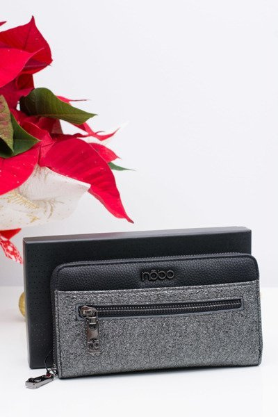 Portofel elegant pentru femei gri negru nobil