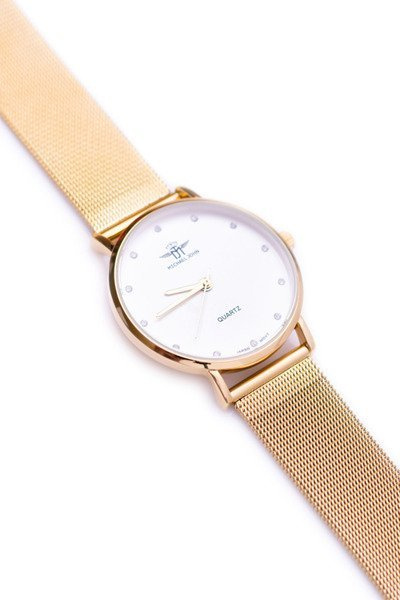 Michael John Damen Gold Armbanduhr Ferrou