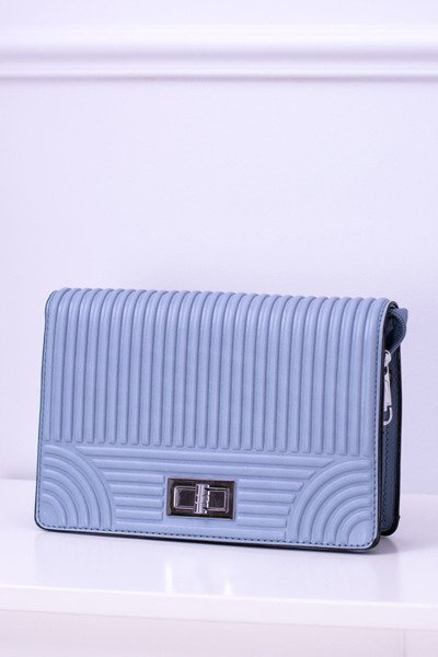 Sac à main rayé classique bleu pour femme