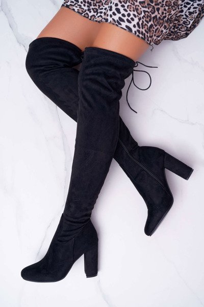 Bottes Stiletto Femme Noir Xamarin