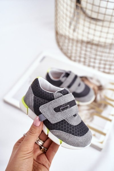 Richelieus Enfant Gris BARTEK T-71949/SA1