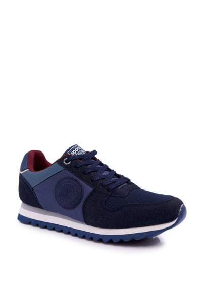 Chaussures de sport pour hommes Big Star bleu marine DD174347