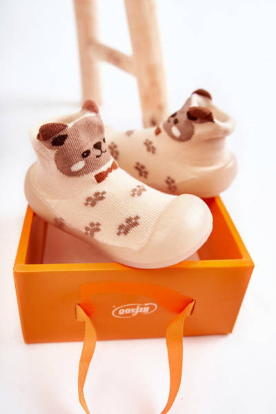 Vaikiškos šlepetės Niechodki Befado 002P037 Beige