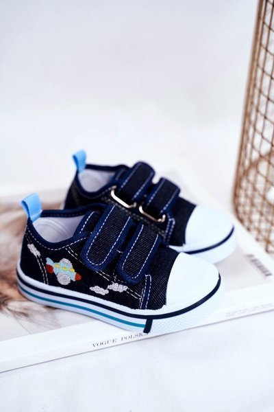 Children's Sneakers Navy Blue Nimalo