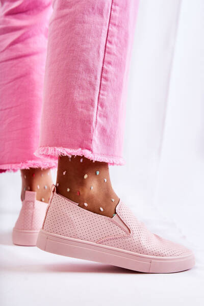 Chaussures de sport femme Slip-on rose Vivina