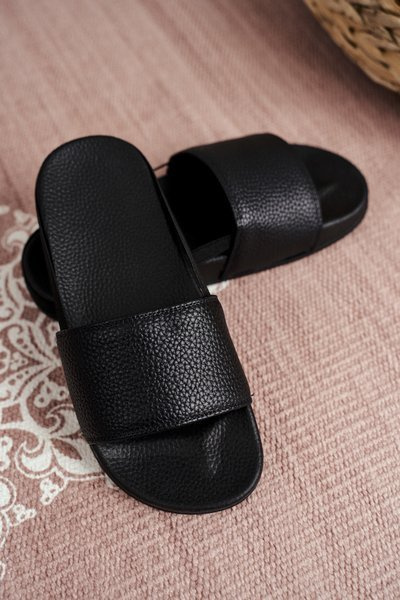 Claquettes Enfant Noir Nopla