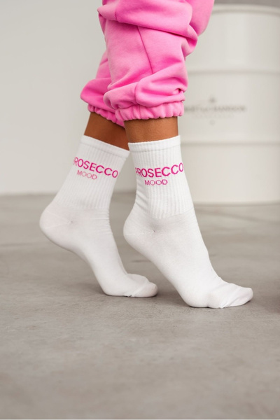 Chaussettes Femmes PROSECCO MOOD Blanches