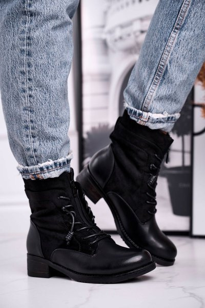 Women's Worker Stiefel Schwarzer Bär