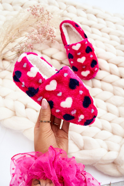 Papuci imblaniti pentru copii Fuchsia Meyra