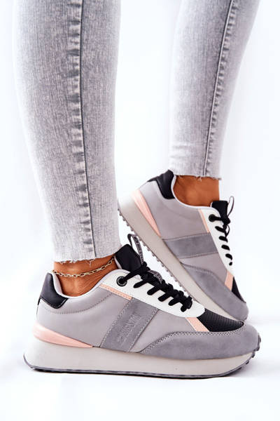 Chaussures de Sport en Mousse à Mémoire Big Star II274398 Gris-Noir