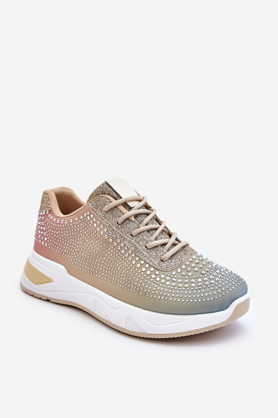 Baskets Femme Avec Zircons Multicolore Raiden