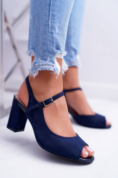 Women's Stiletto Sandals Sergio Leone SK808 Dali Blue