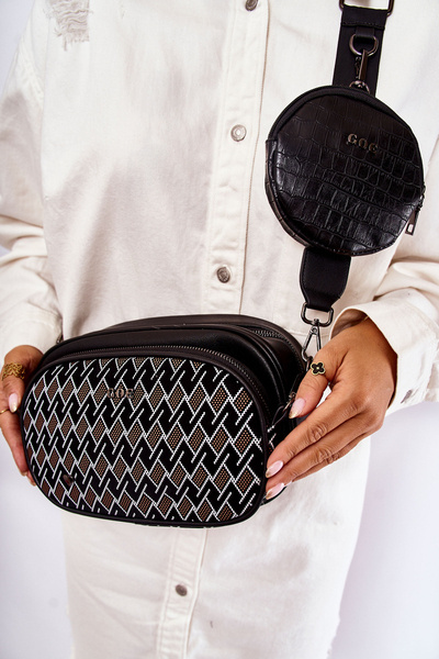 Sac messager femme 3w1 GOE ZNJ031 noir