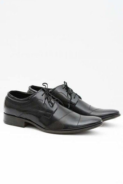 Demi-chaussures business en cuir pour hommes Flavio