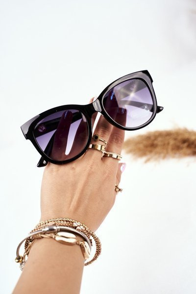 Lunettes de soleil Femme Prius PR-V85 Noir Bleu Dégradé