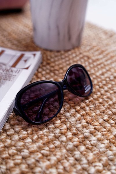 Lunettes de soleil Cocoim CO-7 noires bleu foncé