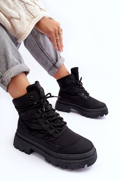 Bocanci femei Big Star MM274340 Negru