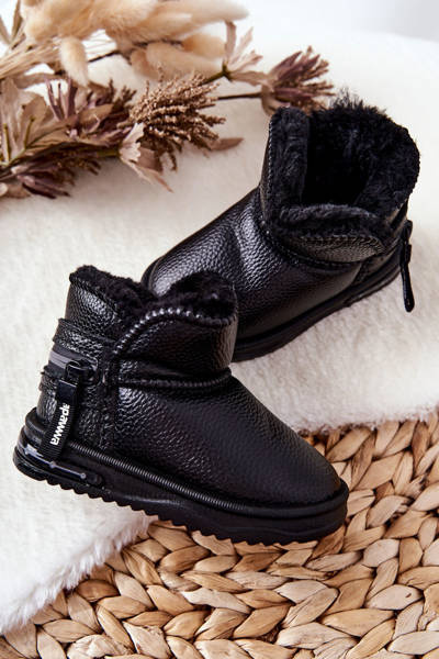 Bottes de neige pour enfants Black Frosty