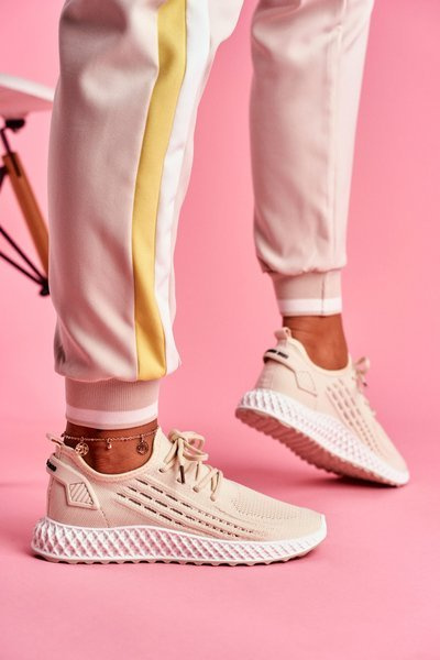 Pantofi pentru femei sportive ușoare bej Mersea