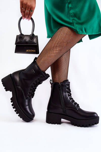 Bottes Femme Cross Jeans KK2R4070C Noir
