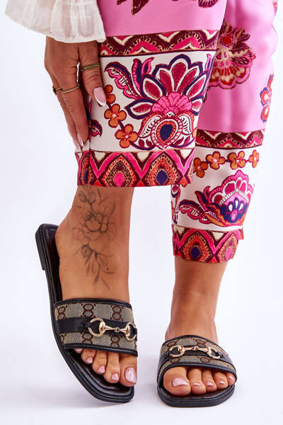 Talons plats classiques Marlene noir