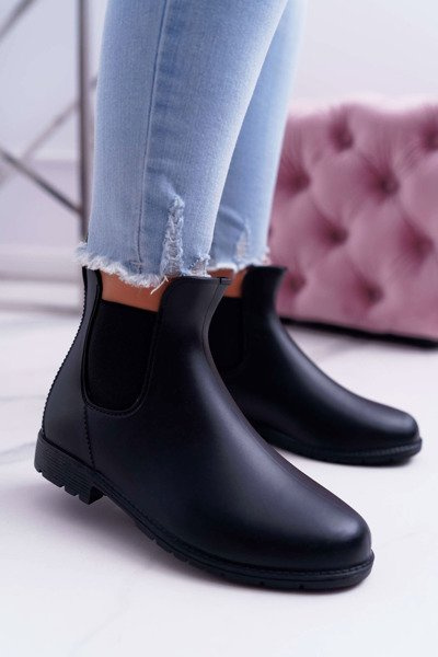 Schwarz Damen Matte Trapper Pantoffeln Nabraso
