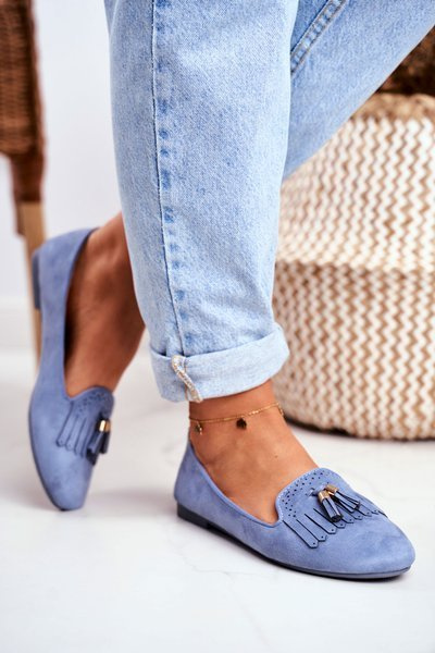 Női naplopók Blue Lords Fringe Blue Therese