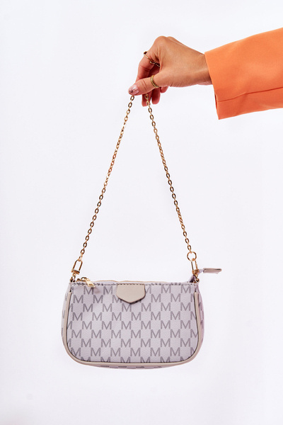 Porte-Monnaie 3en1 Femme Gris Bormea