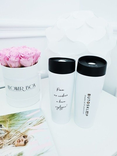 Mug Thermique 350ml Le travail n'y échappera pas....