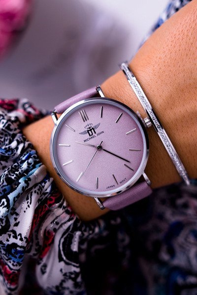Women's Watch Michael John Purple Florence