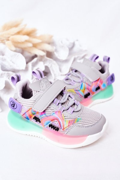 Chaussures de sport pour enfants, baskets grises Jump Jump