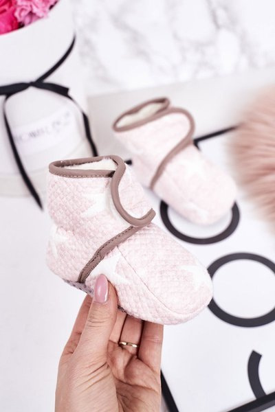 Kinder Fleece gefüttert Stern-Muster Rosa Cupcake