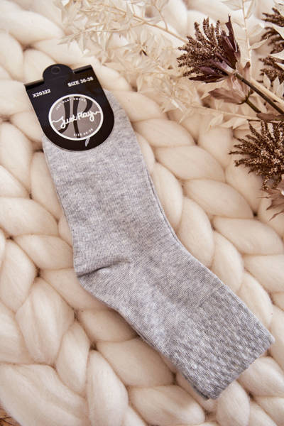 Women's Classic Cotton Socks Grey
