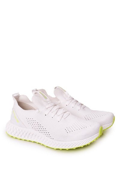 Chaussures de Sport Homme Memory Foam Big Star FF174235 Blanc-Lime