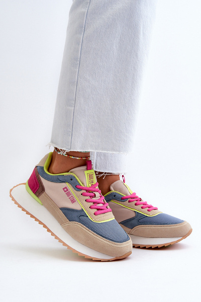 Baskets pour femmes avec système de mousse à mémoire de forme Big Star NN274692 Multicolore