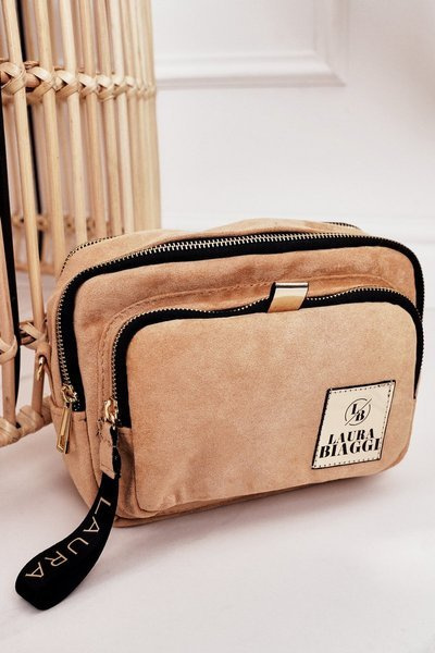 LAURA BIAGGI Brusthandtasche Beige