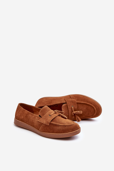 Pantofi barbati din piele Zazoo 1566 maro