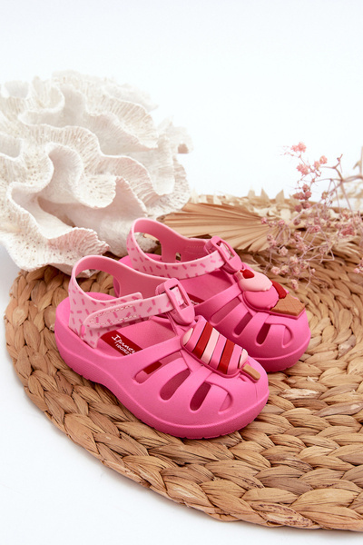 Sandales Pour Enfants Avec Velcro 83486 Ipanema Summer XIII Baby Rose