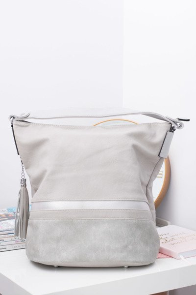 Grey Large Women's Shopper Bag