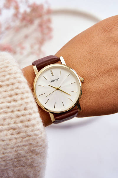 Montre Femme Avec Boîtier Or Ernest Brown Vega