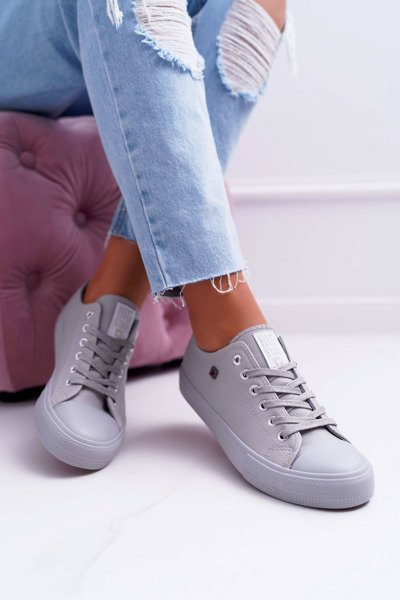 Women's Sneakers Big Star Light Grey EE274394