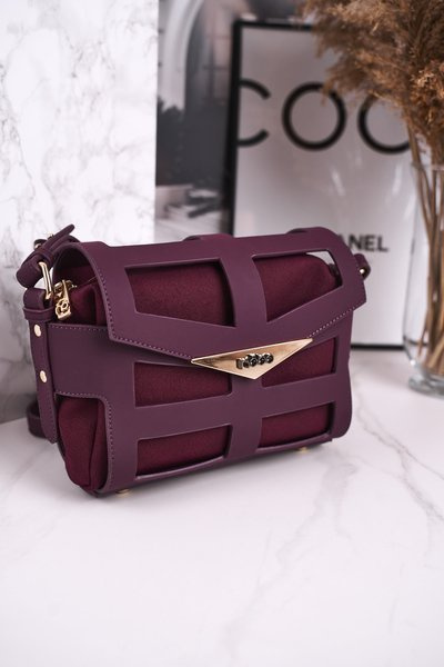 NOBO Handtasche Brief Tasche NBAG-H4201-C005 Matte Maroon