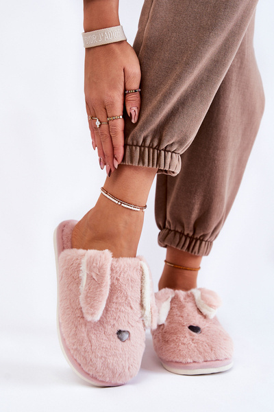 Chaussons Fourrure Femme Violet clair Remmi