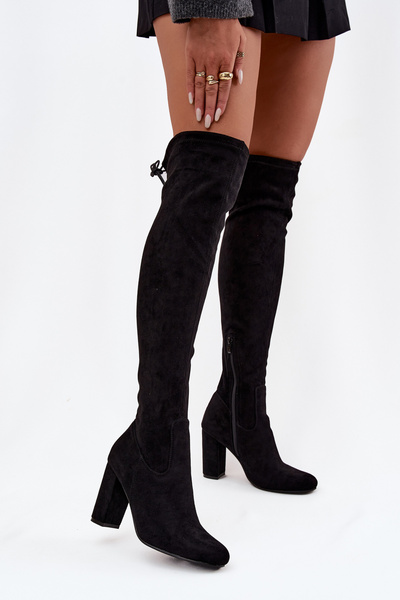 Bottes Stiletto Femme Noir Xamarin