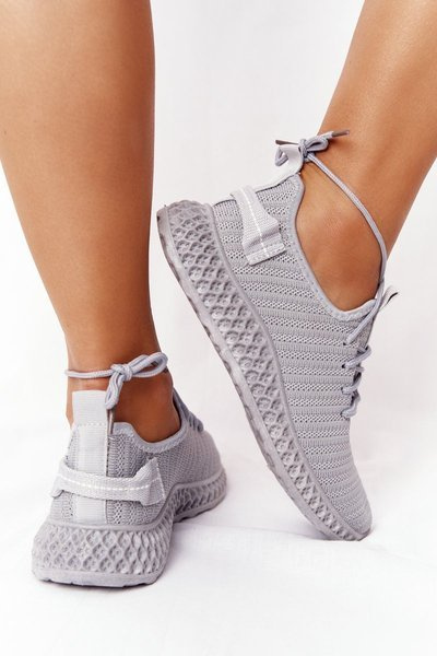 Baskets à enfiler pour femmes gris Do It